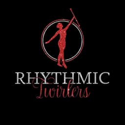 Rhythmic Twirlers Twirl and Cheer Team logo